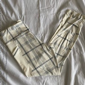 AVIA - Cream AV Brushed Active Legging. Fleece-Lined. Size M (8-10). NWOT.